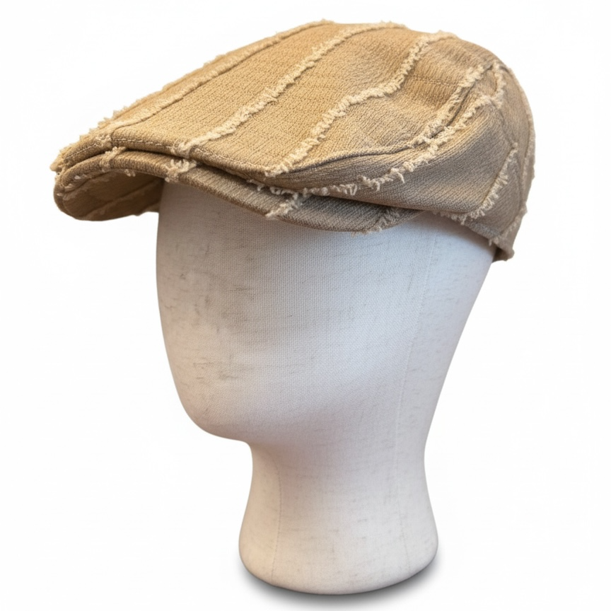 Patchwork Newsboy Hat