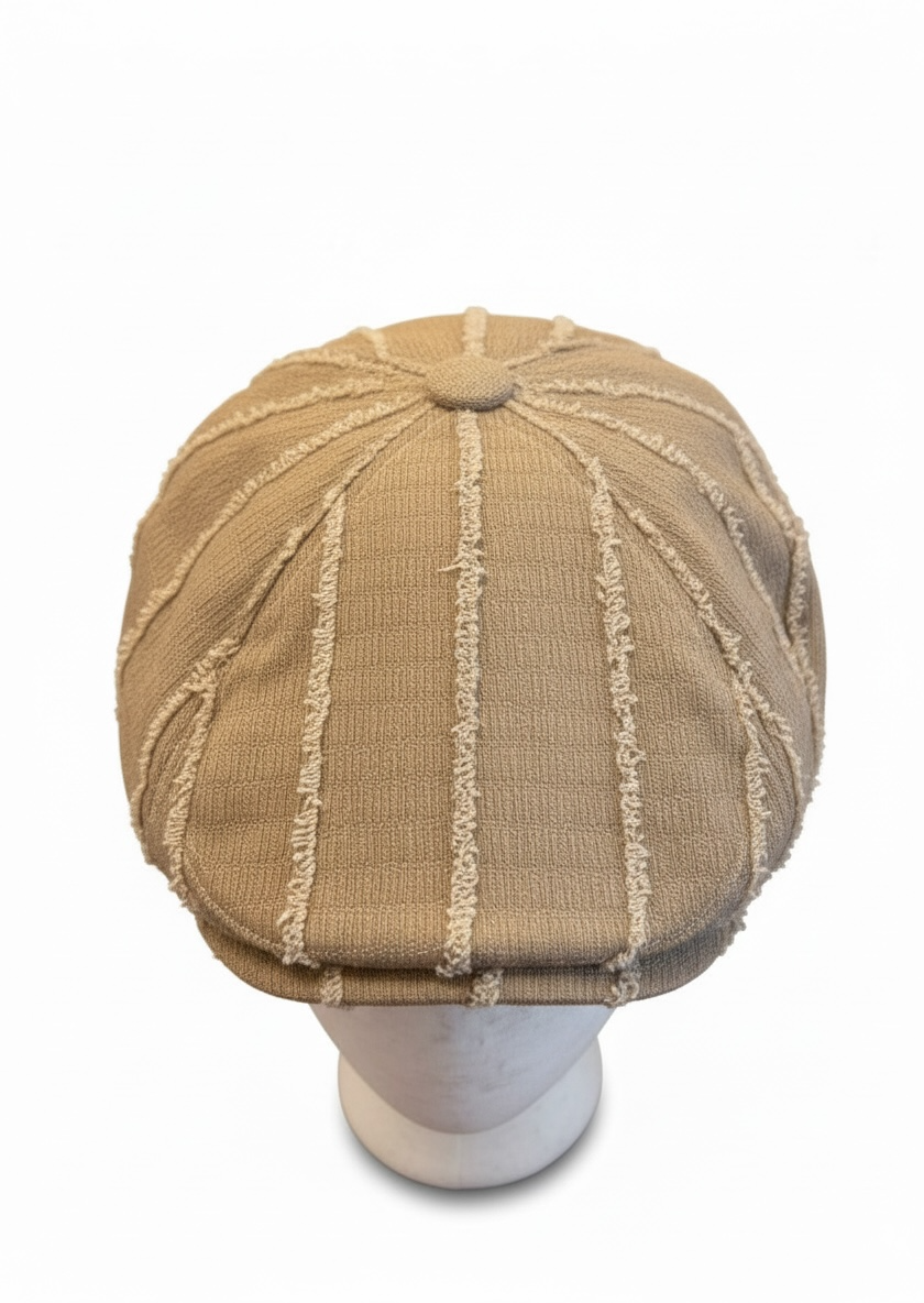 Patchwork Newsboy Hat