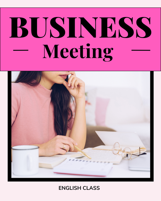 Business Meeting Class- English