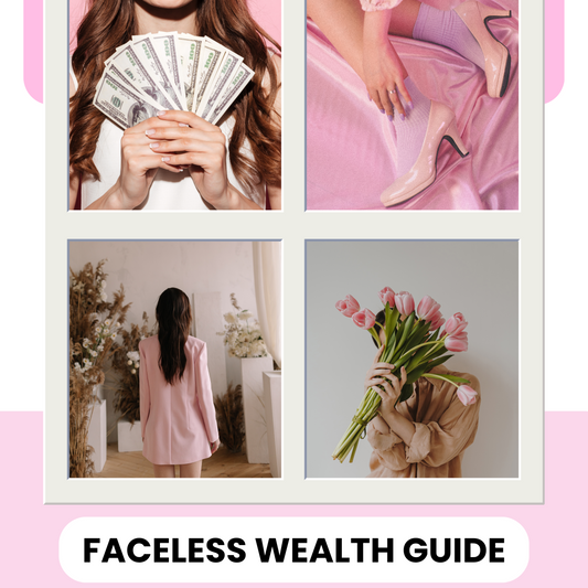 Faceless Wealth Guide (Editable Canva Template)