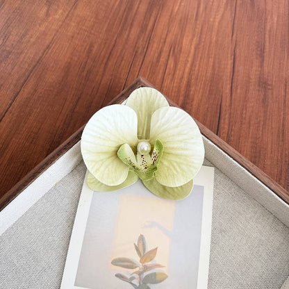 Tropical Orchid Silk Floral Hair Clip | 40H1092: PINK