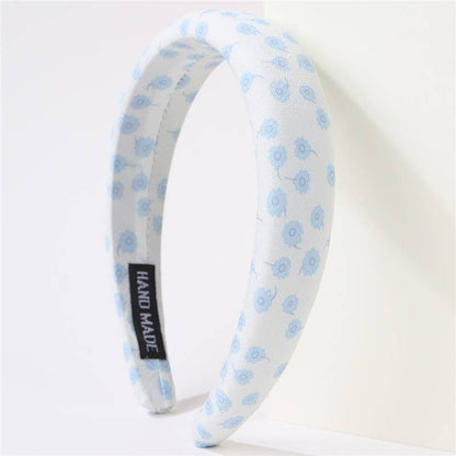 FLORAL &amp; POLKA DOT PRINTED HEADBAND | 40HB204: A