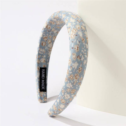 FLORAL &amp; POLKA DOT PRINTED HEADBAND | 40HB204: A