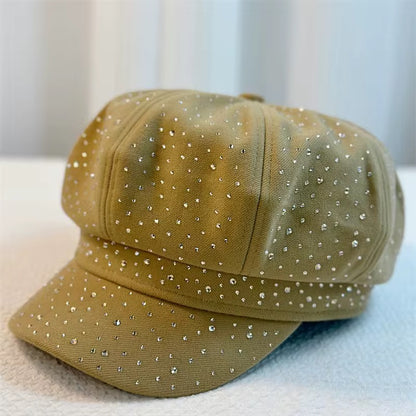 Sparkle Newsboy Hat