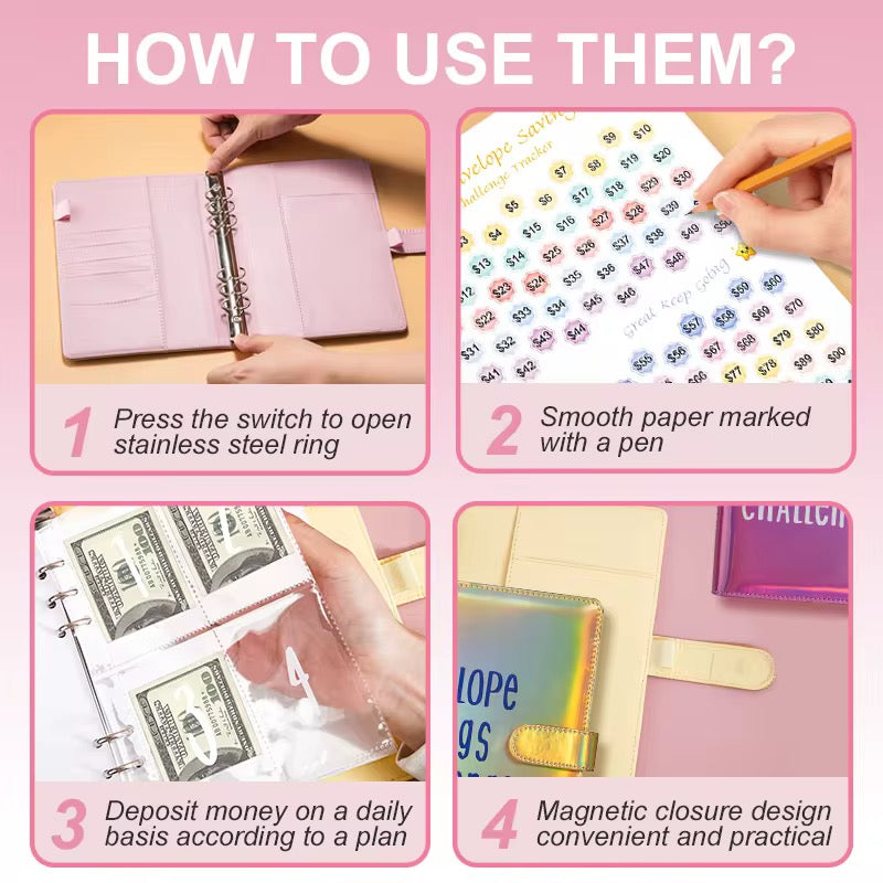 100 Envelops Saving Challange