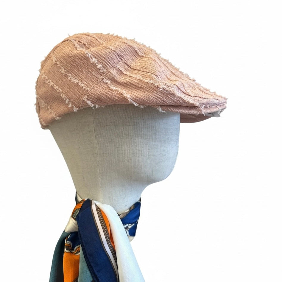 Patchwork Newsboy Hat