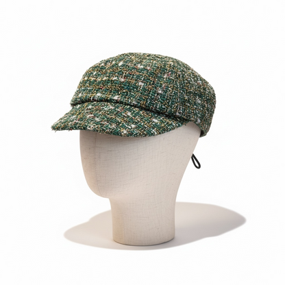Green Newsboy Hat