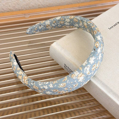 FLORAL &amp; POLKA DOT PRINTED HEADBAND | 40HB204: A
